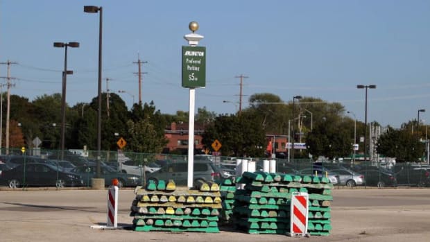 What's left of Arlington International Racecourse is the subject of a compromise taxing proposal.